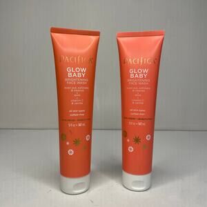 Pacifica Face Wash, Glow Baby, New/Sealed, Lot‎ of 2